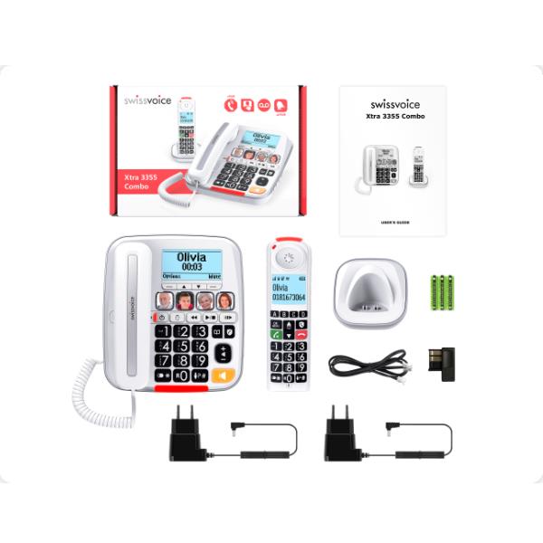 SWISSVOICE TELEFONO COMBO Xtra 3355 5