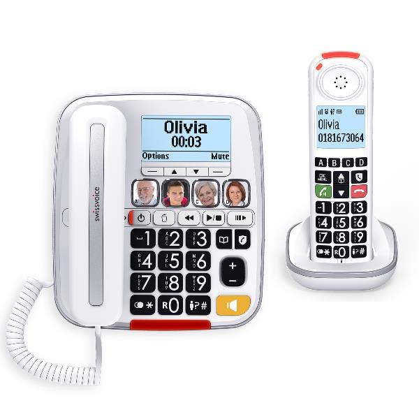 SWISSVOICE TELEFONO COMBO Xtra 3355 6