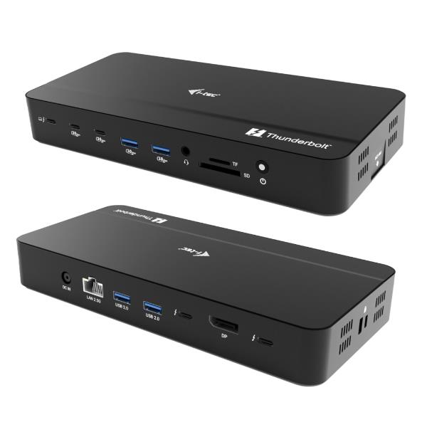 I-TEC I-TEC THUNDERBOLT 5 Triplo Display, PD140W con alimentatore, Slot M.2 NVMe per espandere lo storage fino a 7000 MB/s