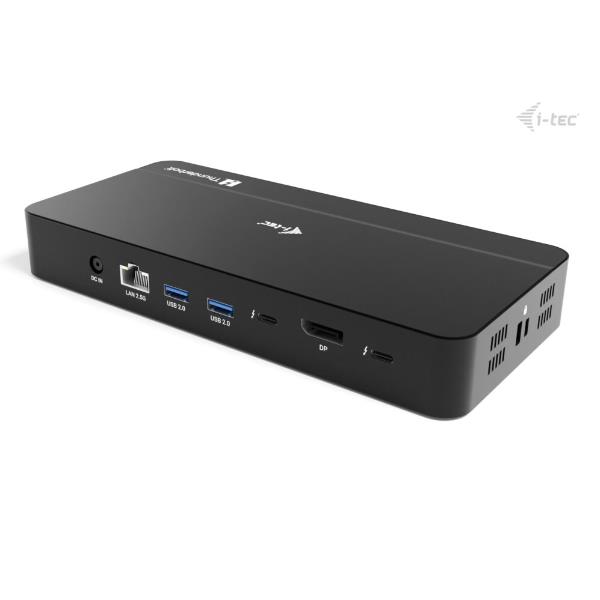 I-TEC THUNDERBOLT 5 Triplo Display, PD140W con alimentatore, Slot M.2 NVMe per espandere lo storage fino a 7000 MB/s 8