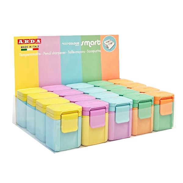 ARDA TEMPERAMATITE 2 FORI SMART PASTEL - ESPOSITORE 20PZ
