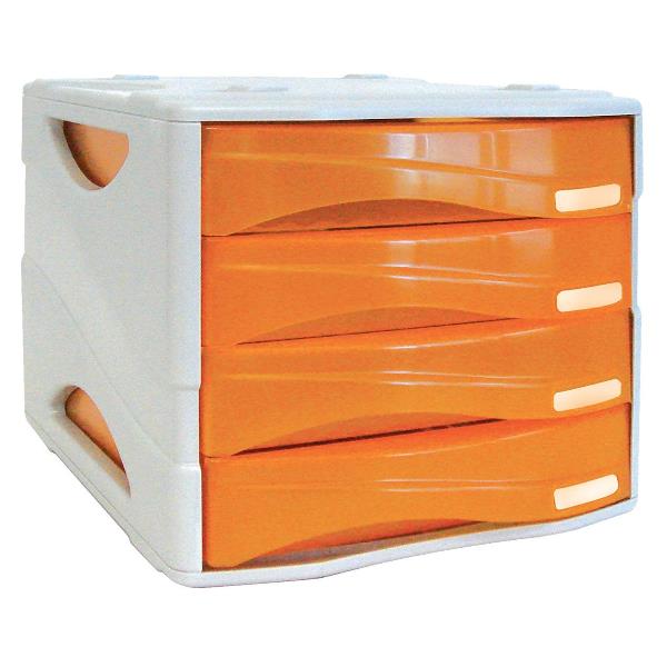 CASSETTIERA SMILE - ARANCIO 2