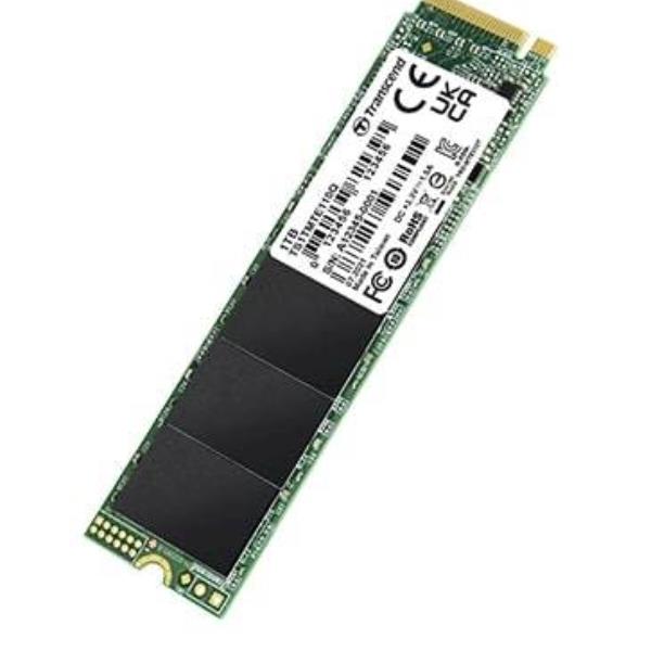TRANSCEND TS1TMTE115S - SSD M.2 2280 da 1TB, PCIe Gen3x4, NVMe, TLC, senza DRAM
