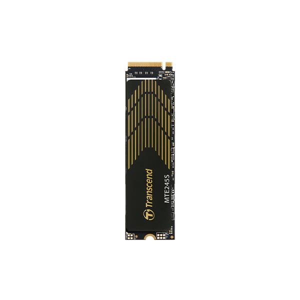 TRANSCEND TS500GMTE245S - SSD M.2 2280 500GB, PCIe Gen4x4, NVMe, 3D TLC & dissipatore al grafene (senza DRAM)