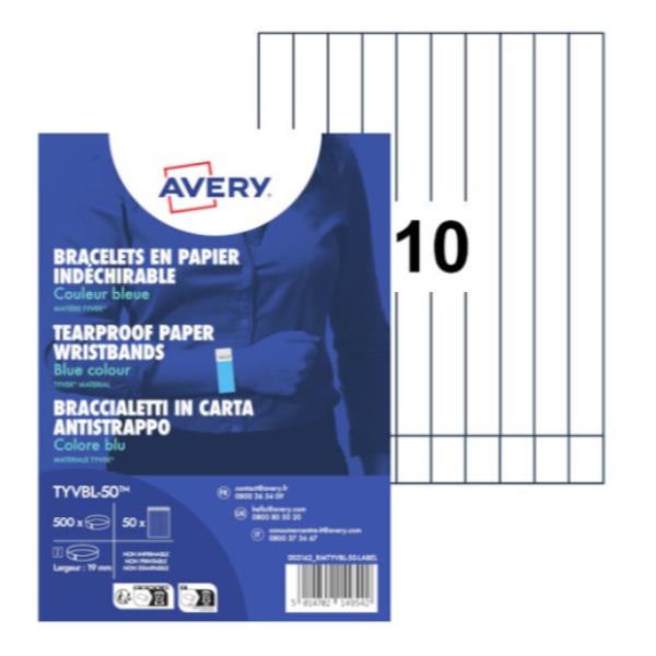 BRACCIALETTI TYVEK BLU 6