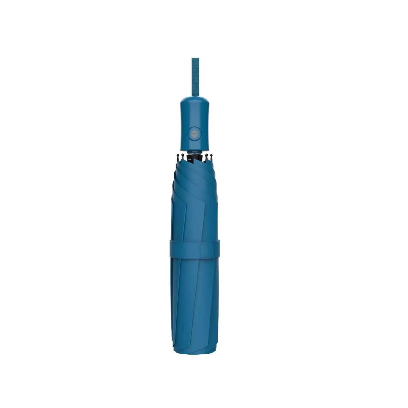 MUITOMAS MUITOMAS - Ombrello con shopper blu ottanio
