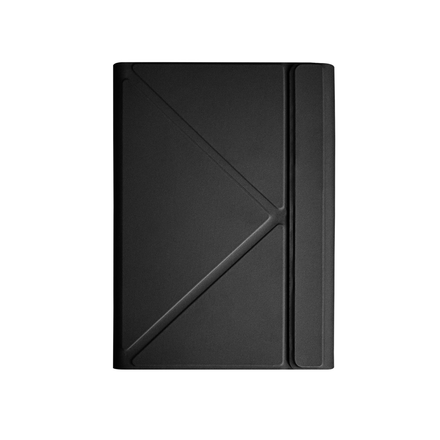 CELLY UNISTICKT13 - Custodia a libro in pelle sintetica con attacco Tablet tramite adesivo 3M di colore nero compatibile con Tablet fino a 13" dimensione display