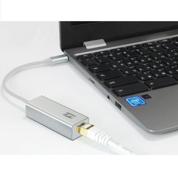 LEVELONE USB-0402 - ADATTATORE DI RETE USB-C GIGABIT 2