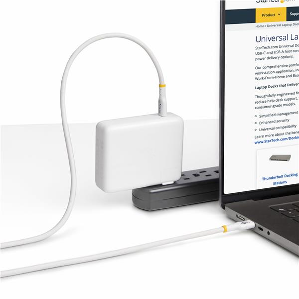 Cavo di ricarica USB-C Bianco da 2m 4