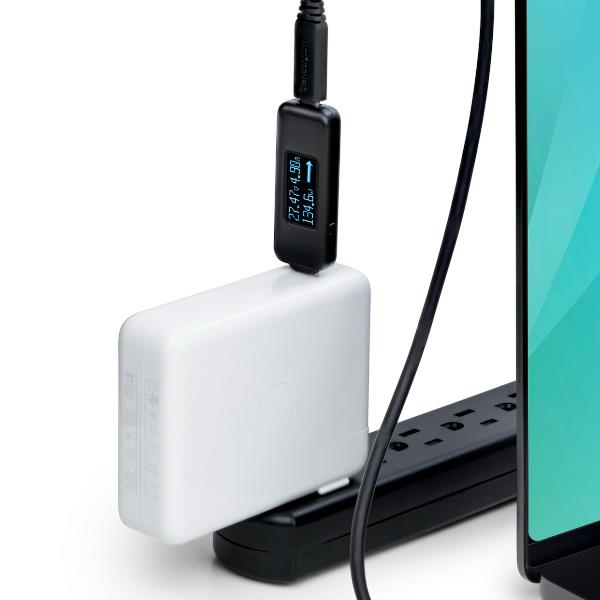 Multimetro Digitale USB-C, Misuratore di Tensione e Corrente 4