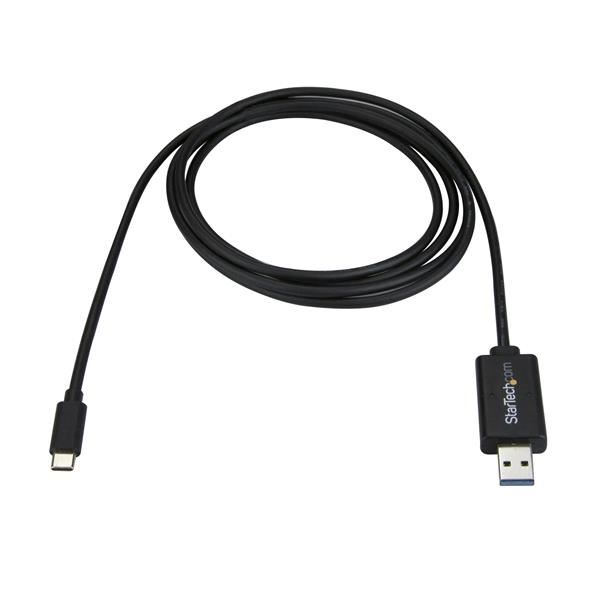 Cavo di trasferimento dati da USB-C a USB 3.0 per Mac e Windows, 2m 2