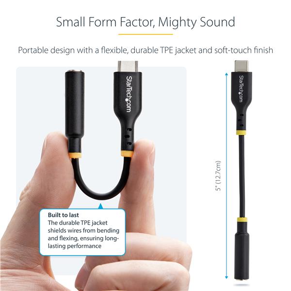Adattatore Audio da USB-C a Jack 3,5 mm 12