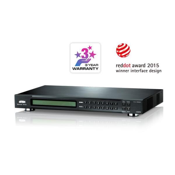 ATEN Switch Matrix 8 x 8 HDMI con Videowall e Scaler