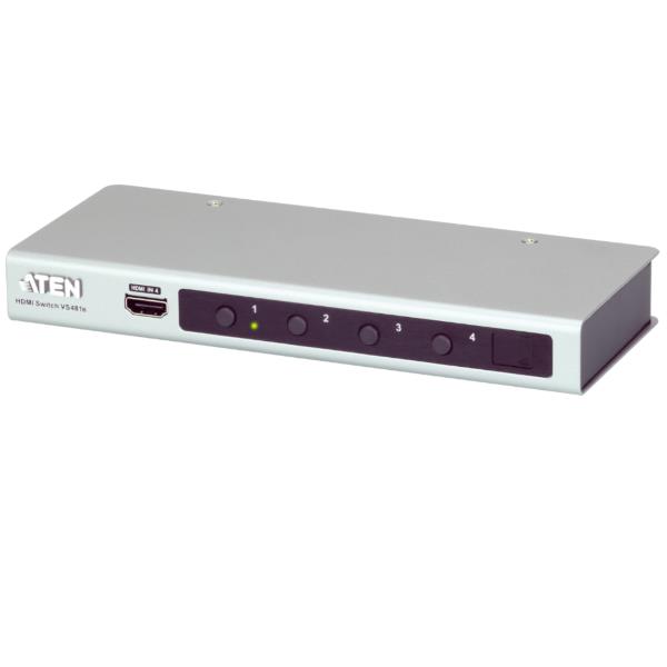 ATEN VS481B-AT-G Switch HDMI 4K 4-porte