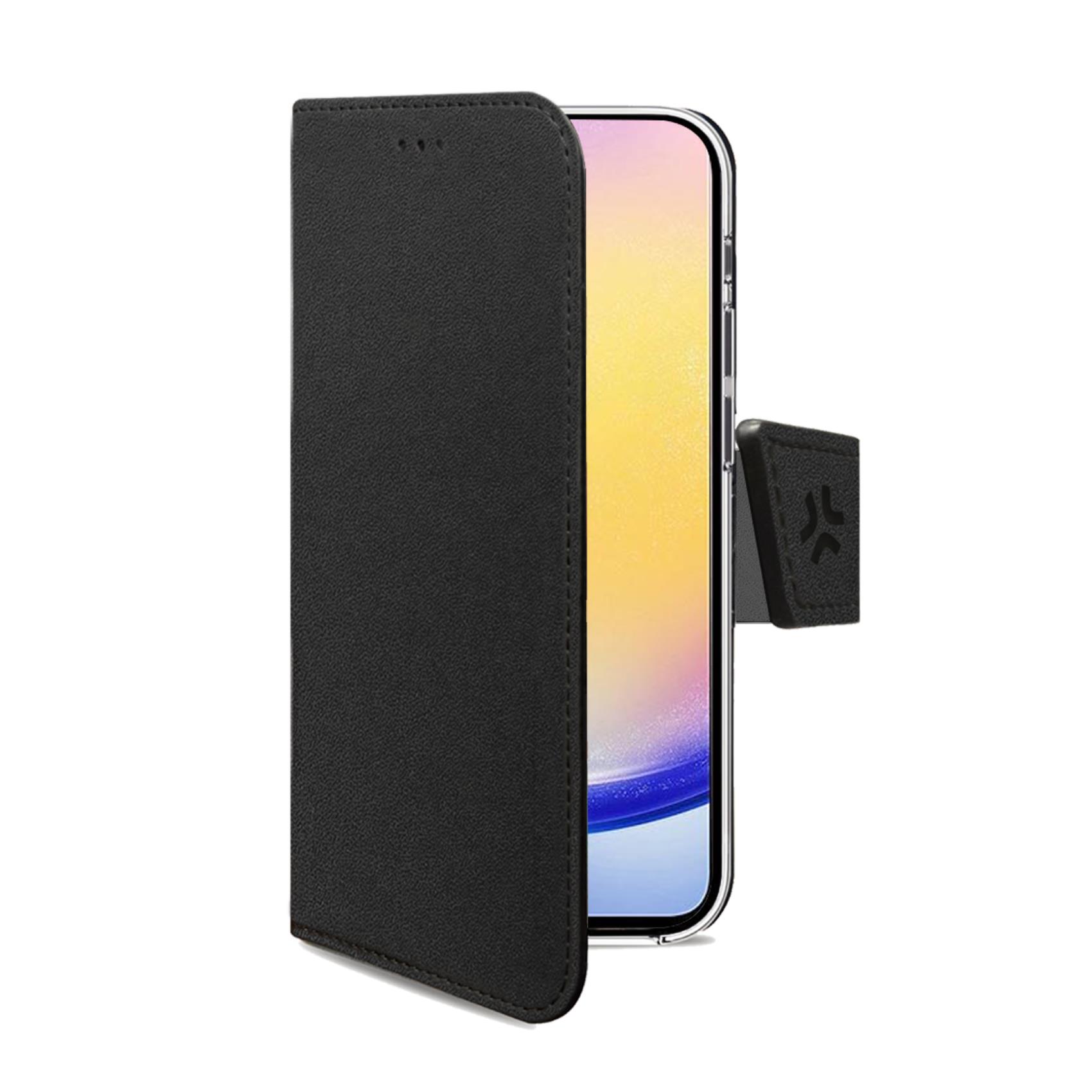 CELLY WALLY - Custodia a libro in pelle sintetica con chiusura flap magnetico, slot per carte e funzione stand per Samsung Galaxy A26 5G/ Galaxy A26 5G Enterprise Edition