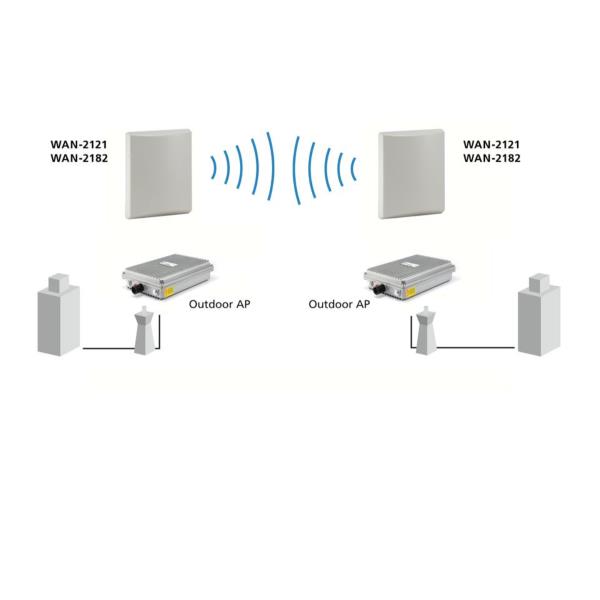 LEVELONE WAN-2121 - Antenna a pannello direzionale da 12dBi 2.4GHz 9