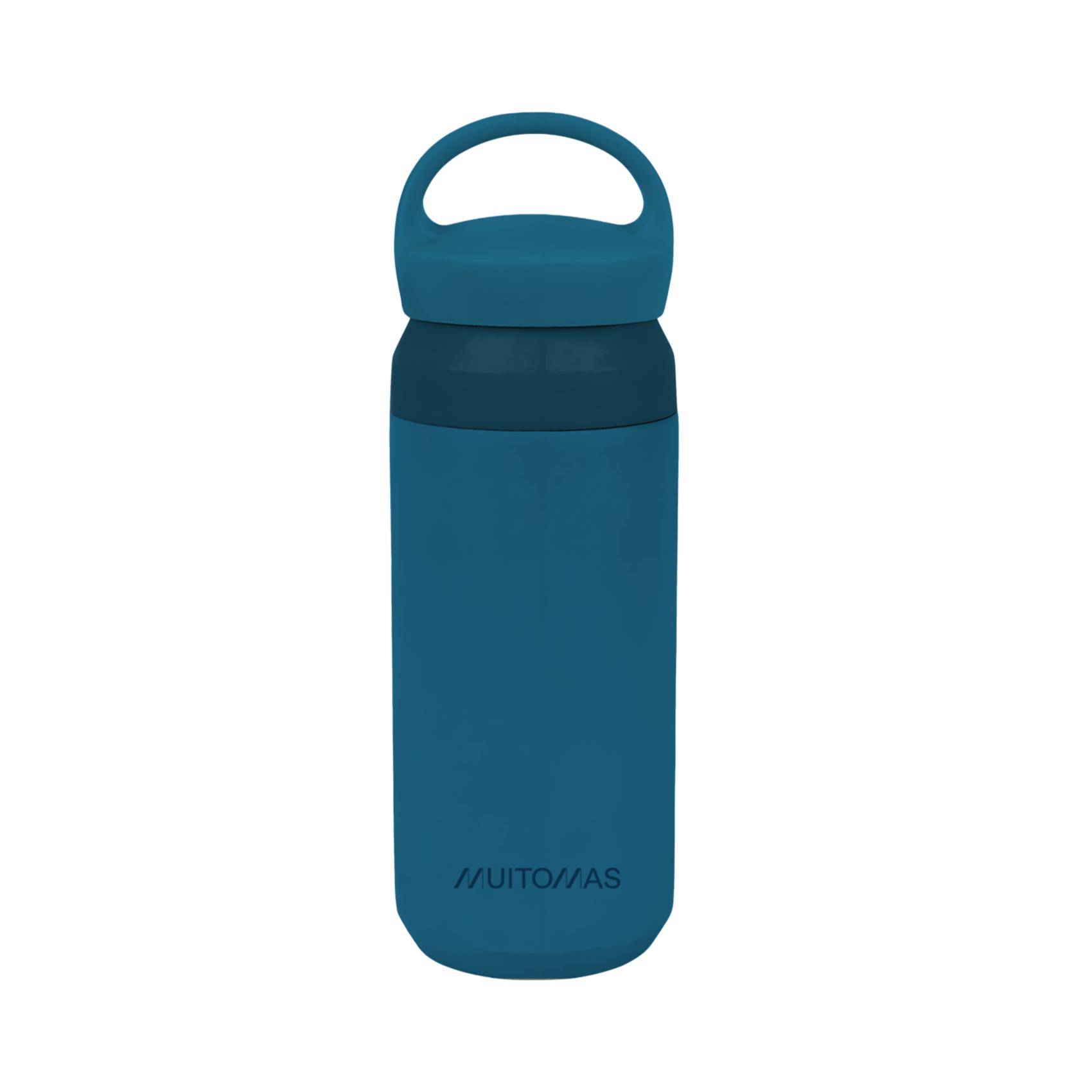 MUITOMAS MUITOMAS - Borraccia termica 500ml blu ottanio