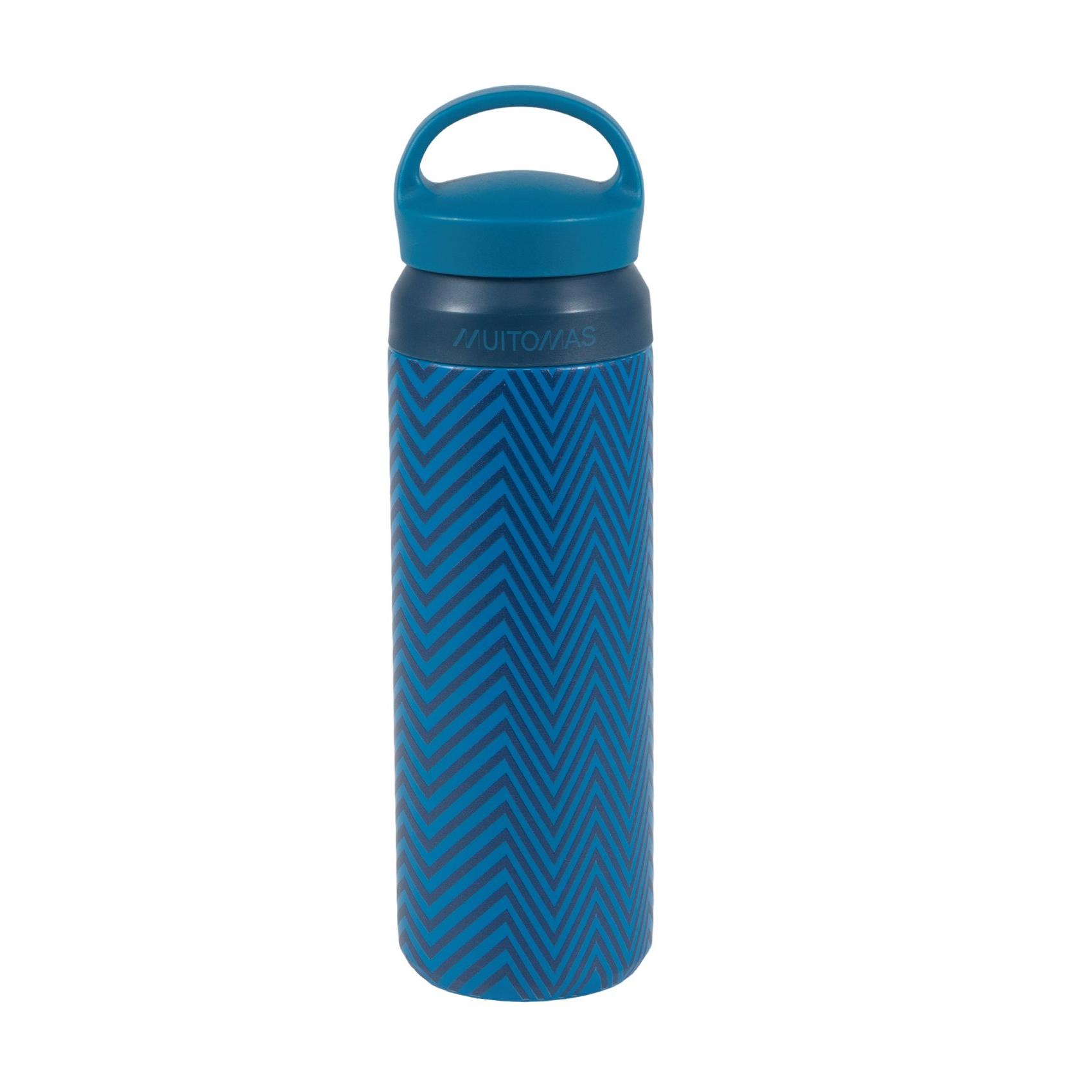 MUITOMAS MUITOMAS - Borraccia termica 500 ml blu ottanio