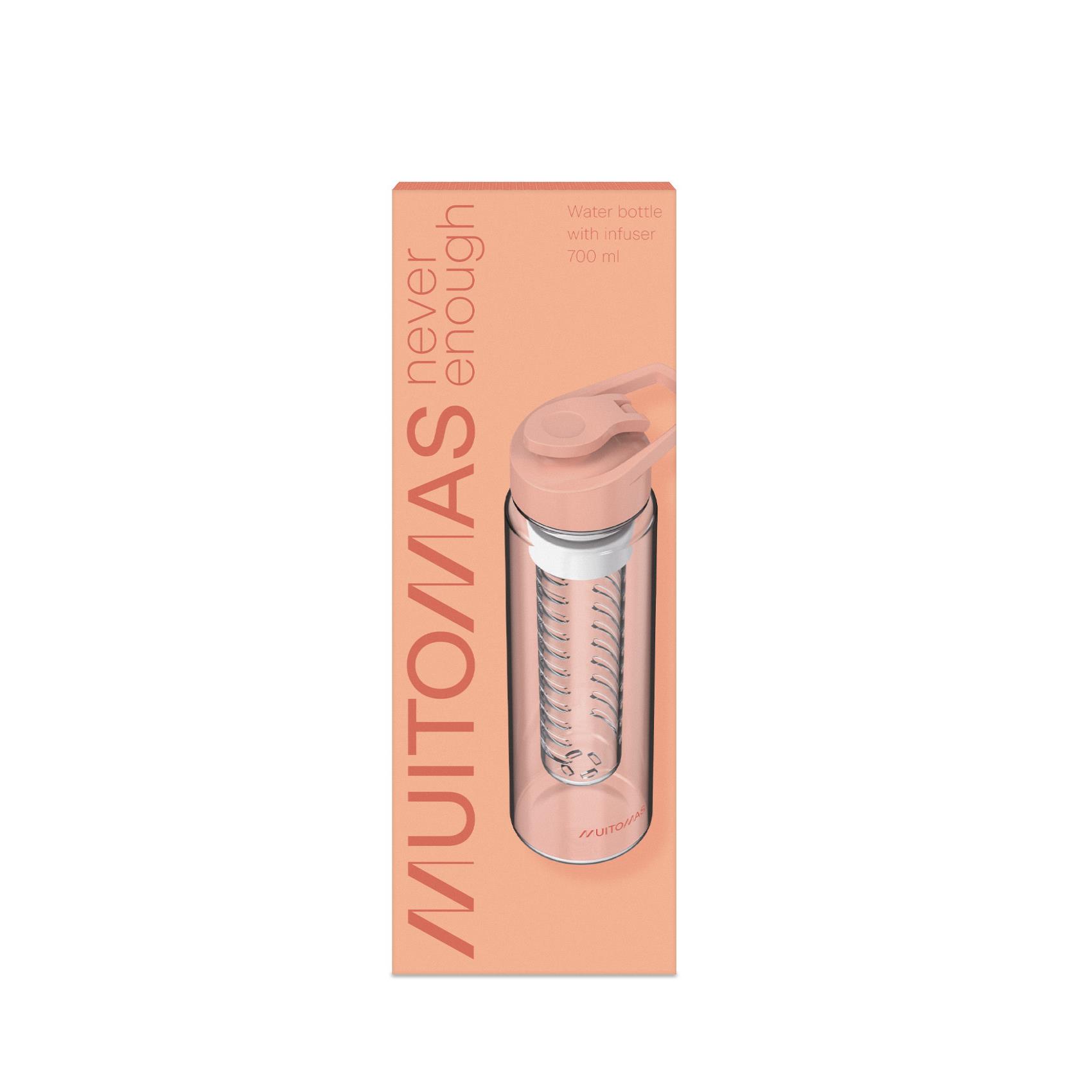 MUITOMAS - Borraccia con infusore peach fuzz 8