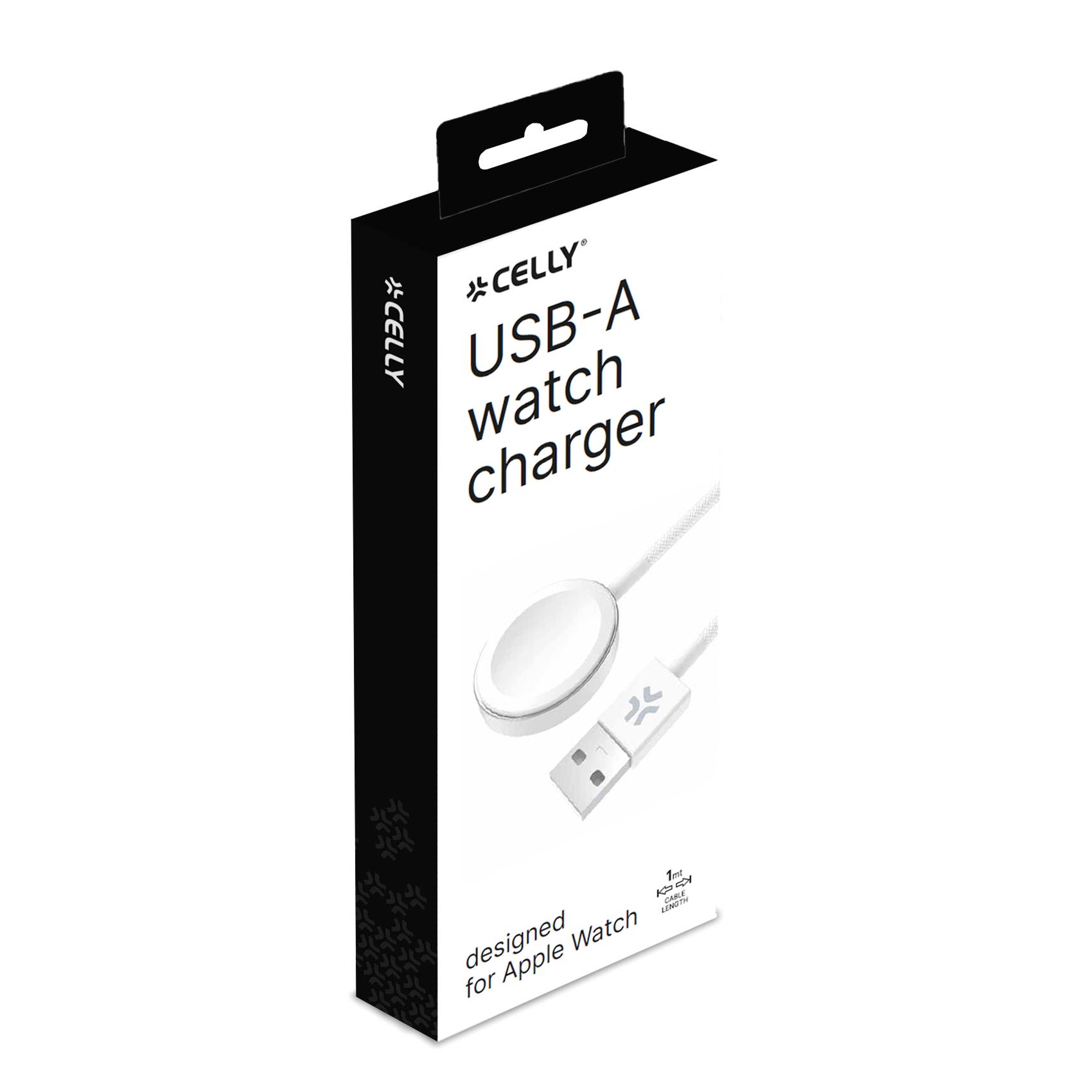 WCHARGERUSBA - Caricabatteria per Apple Watch, porta USB-A, potenza massima 2.5 Watt, lunghezza 1 metro 3
