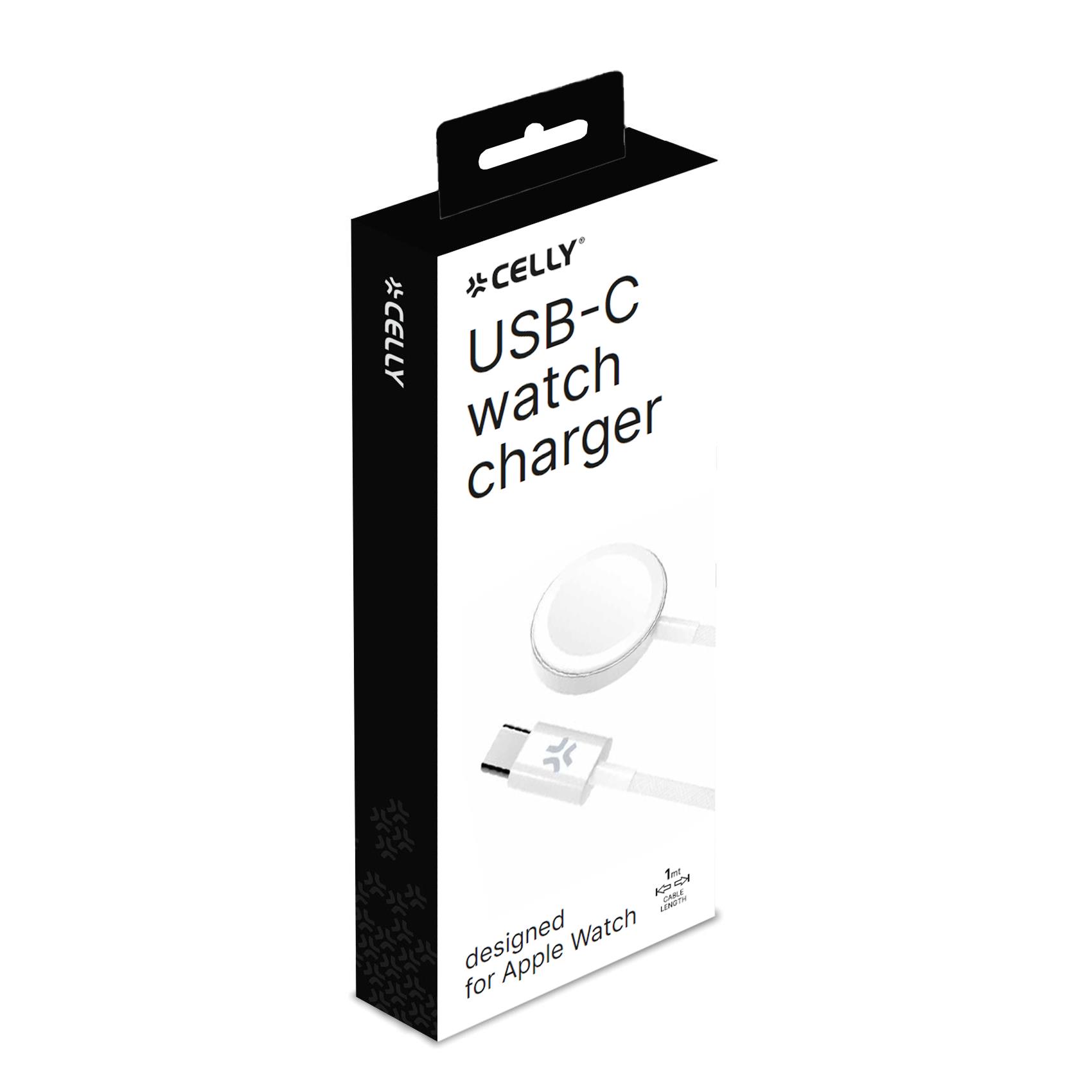 WCHARGERUSBC - Caricabatteria per Apple Watch, porta USB-C, potenza massima 2.5 Watt, lunghezza 1 metro 4