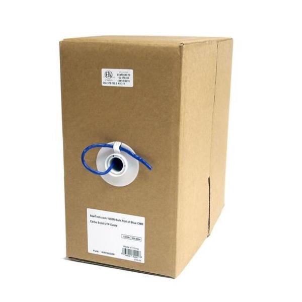 Rotolo in serie di cavi UTP solidi CMR Cat5e 304,9 m 2