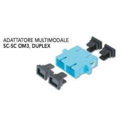 ADATTATORE SC DUPLEX MM AQUA 2
