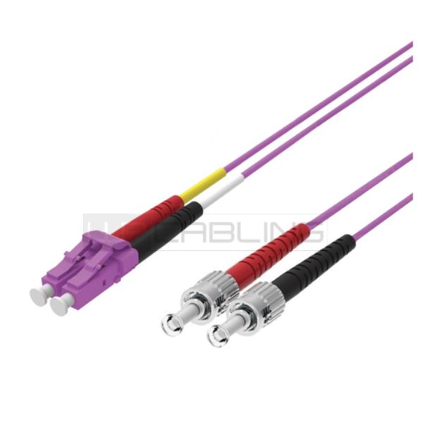 WP EUROPE PATCH 2FO OM4 LCD/2ST VIOLA 2M