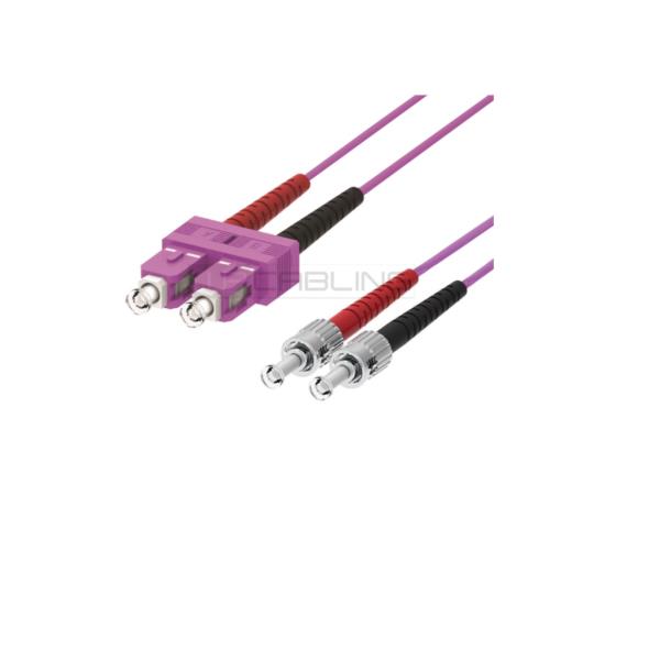 WP EUROPE PATCH 2FO OM4 ST/SC VIOLA 1M