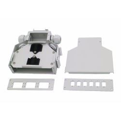 WP EUROPE BOX DIN PER 6 LCD/SC O SCD/LCQ BEIGE