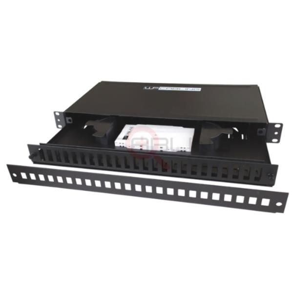 WP EUROPE CASSETTO FO 1U PER 24 LCD O 24 SCD NERO