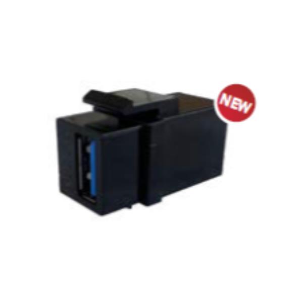 ACCOPPIATORE USB KEYSTONE NERO 2