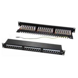 PANN.1U CON 24 RJ45S CAT.6A NERO 2