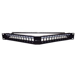PANN.1U ANGOL.PER 24 RJ45U NERO 2