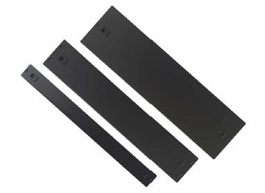 PANNELLO CIECO 1U SENZA VITI NERO 2
