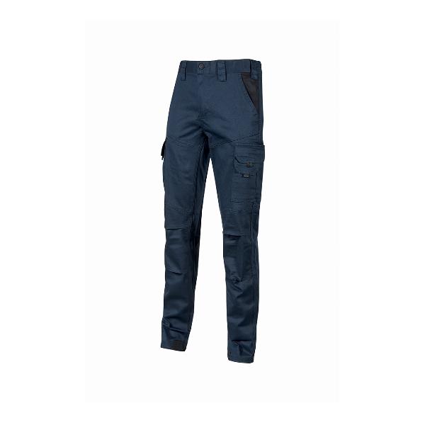 U-POWER PANTALONE DA LAVORO GUAPO WESTLAKE BLUE - M