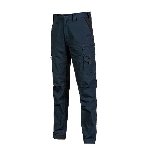 U-POWER PANTALONE FRESCO WESTLAKE BLUE - XL