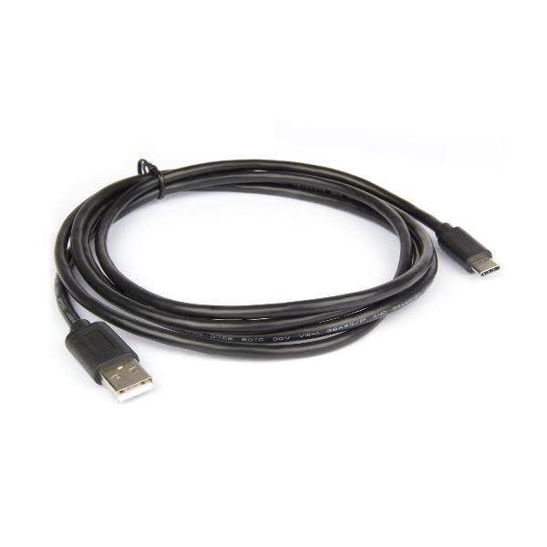 XCU2A-UC-MM18 Cavo da USB-C a USB A 2.0 M/M 180 cm Nero 2