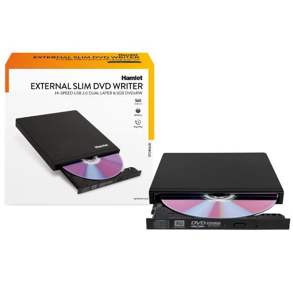 XDVDSLIMK Masterizzatore Ext. SLIM USB 2.0 3