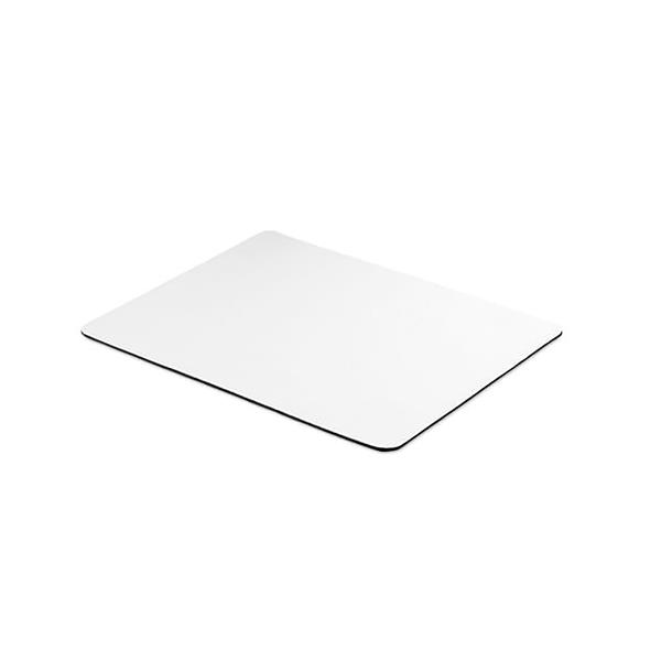 XMICEPAD-W Mouse Pad Poliestere Bianco con base in gomma 23x19 cm 2