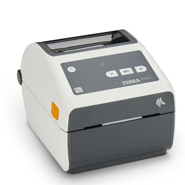 STAMPANTE ZD421, TT, HEALTHCARE, 300DPI,BT,LAN, USB,EU&UK CORDS, EZPL 2